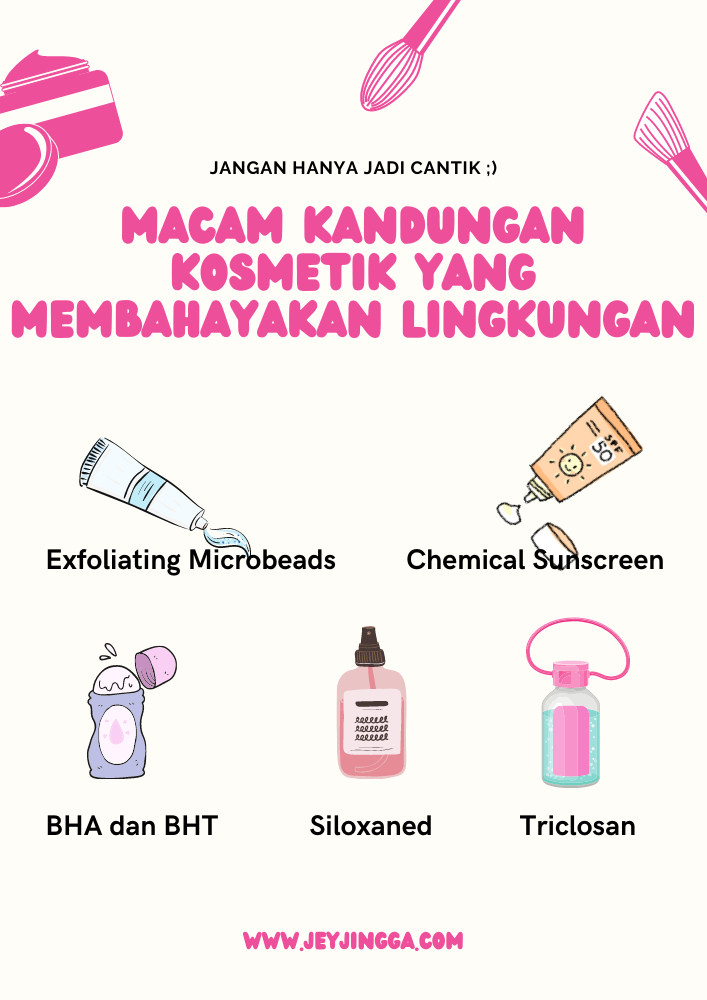 kandungan kosmetik yang membahayakan lingkungan