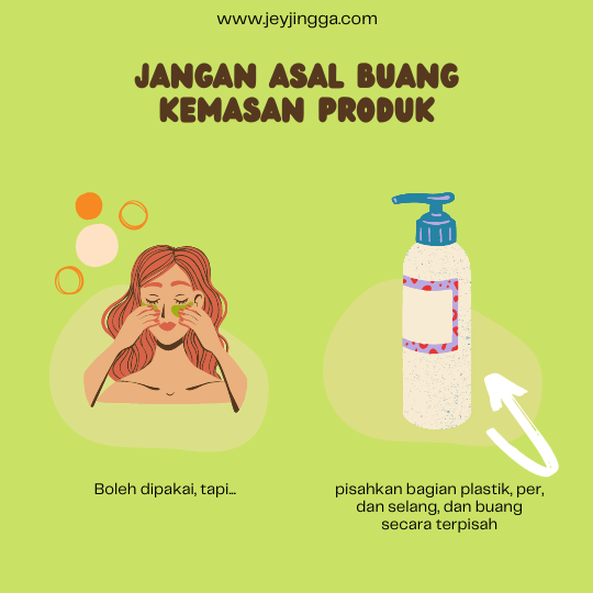 jangan asal buang produk kemasan