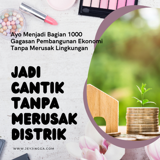 jadi cantik tanpa merusak lingkungan