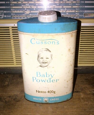 cussons baby powder edisi jadul
