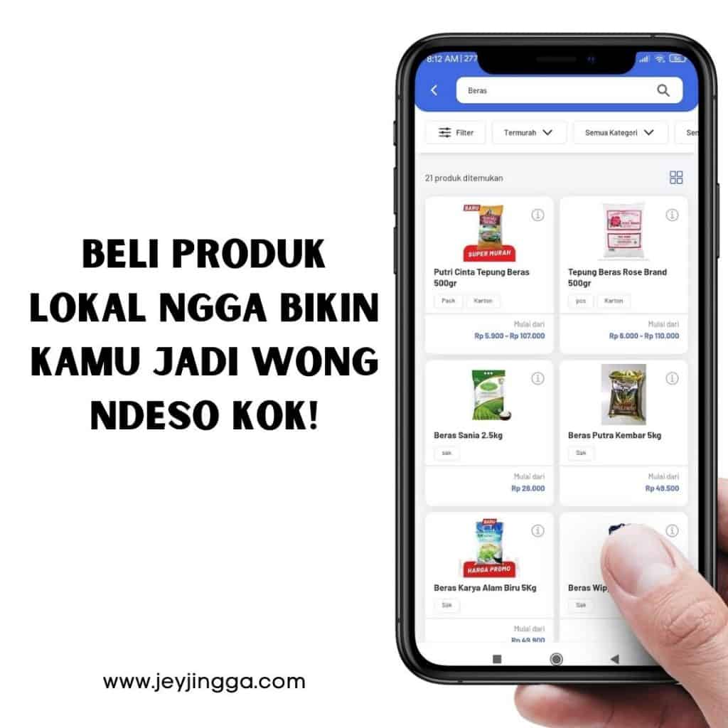 beli produk lokal