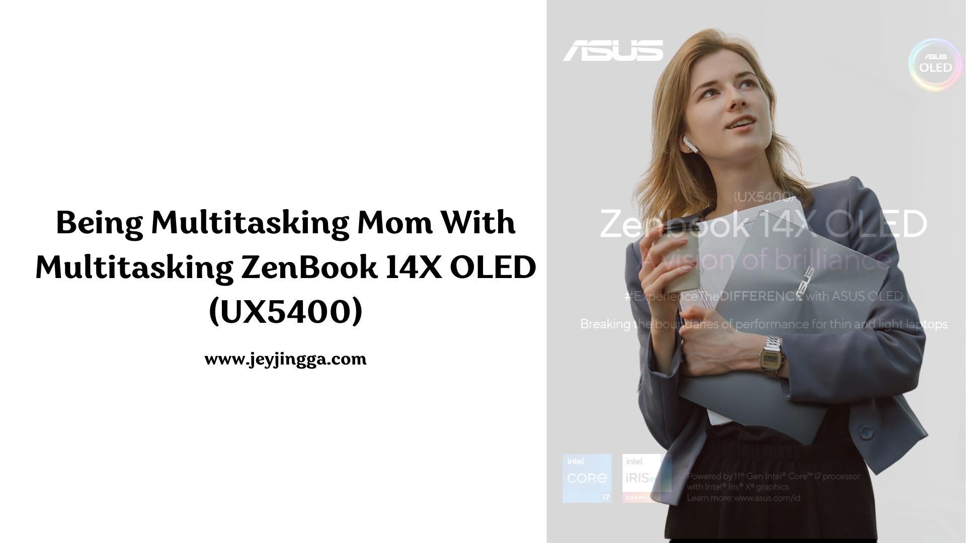 Multitasking ZenBook 14X OLED (UX5400)