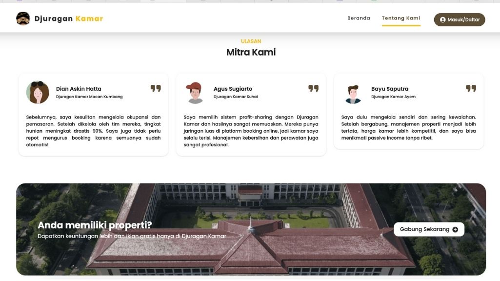 Ngekost D'Paragon dan Djurkam