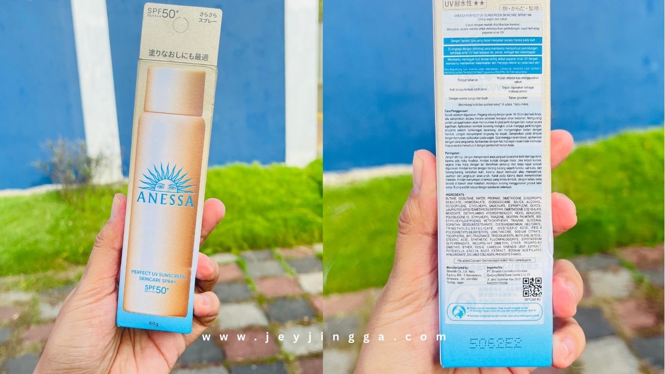 kandungan Anessa Perfect UV Skincare Spray